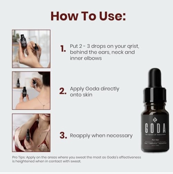 GODA 15 mL Women's Pheromone Perfume New ~ In Box Smells Amazing 😍 - Picture 4 of 8